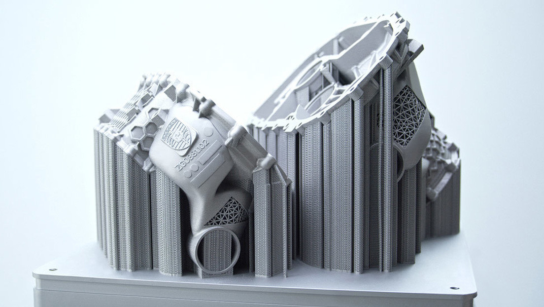 Porsche imprime en 3D su unidad de transmisión eléctrica (FOTOS)