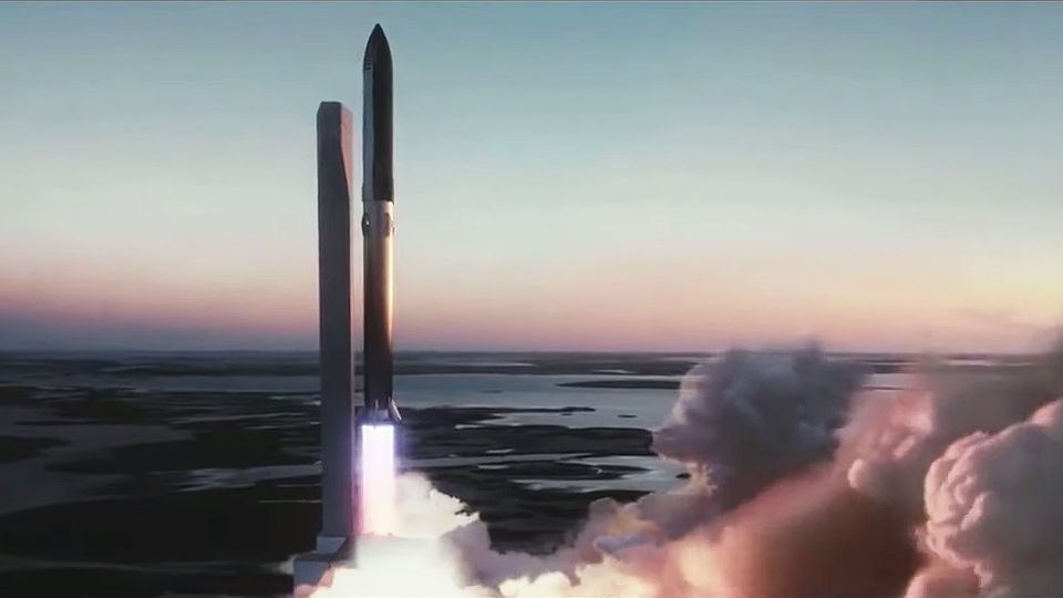 SpaceX apunta a una nueva y audaz estrategia de 'captura' para el aterrizaje de cohetes súper pesados