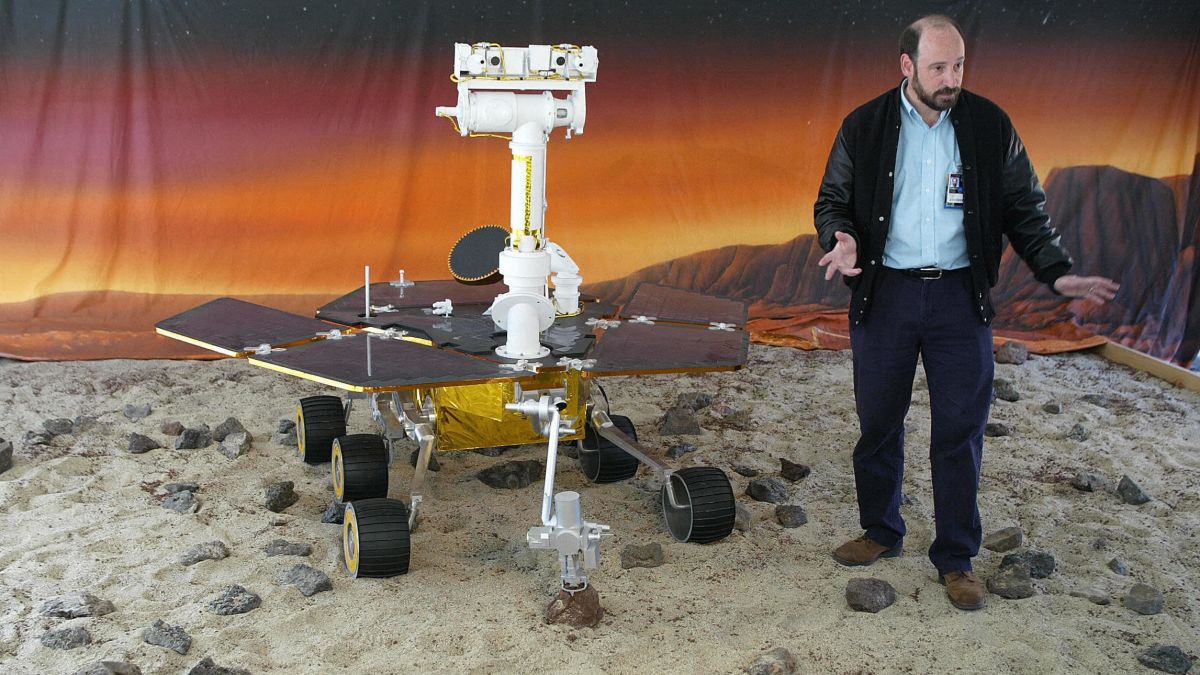 Spirit Exploration Rover aterriza en Marte