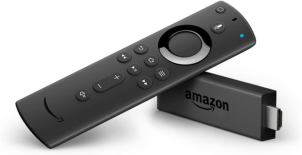 ناسخ Amazon Fire TV Stick de color negro
